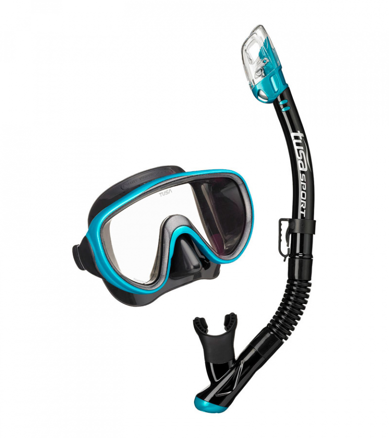 Маска и трубка TUSA Sport Black Series Serene Adult Combo, сумка в комплекте