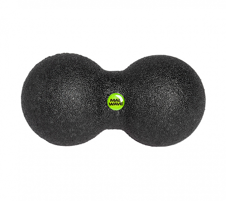 Массажный мяч двойной Mad Wave Massage Duoball, 8 х 16 см