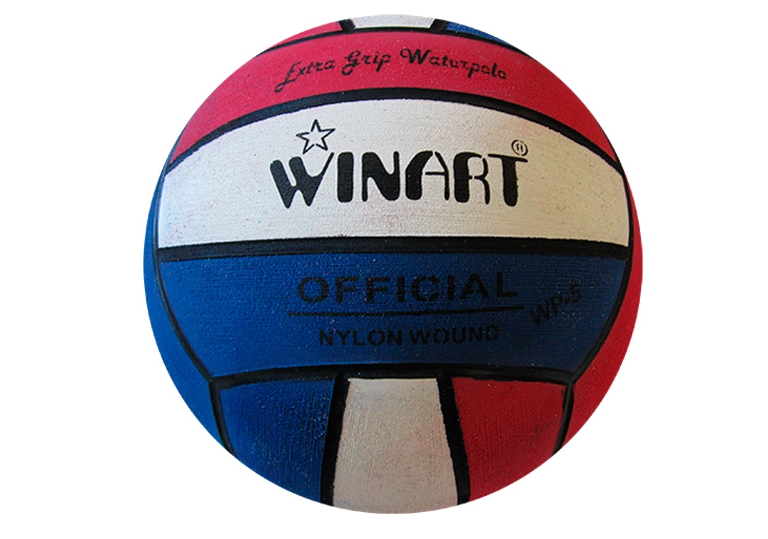 Мяч для водного поло Winart Stripped Red (размер 5)