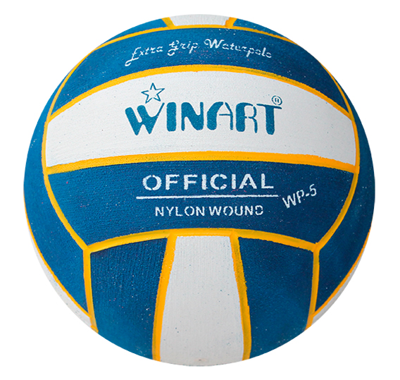 Мяч для водного поло Winart Stripped Yellow (размер 5)
