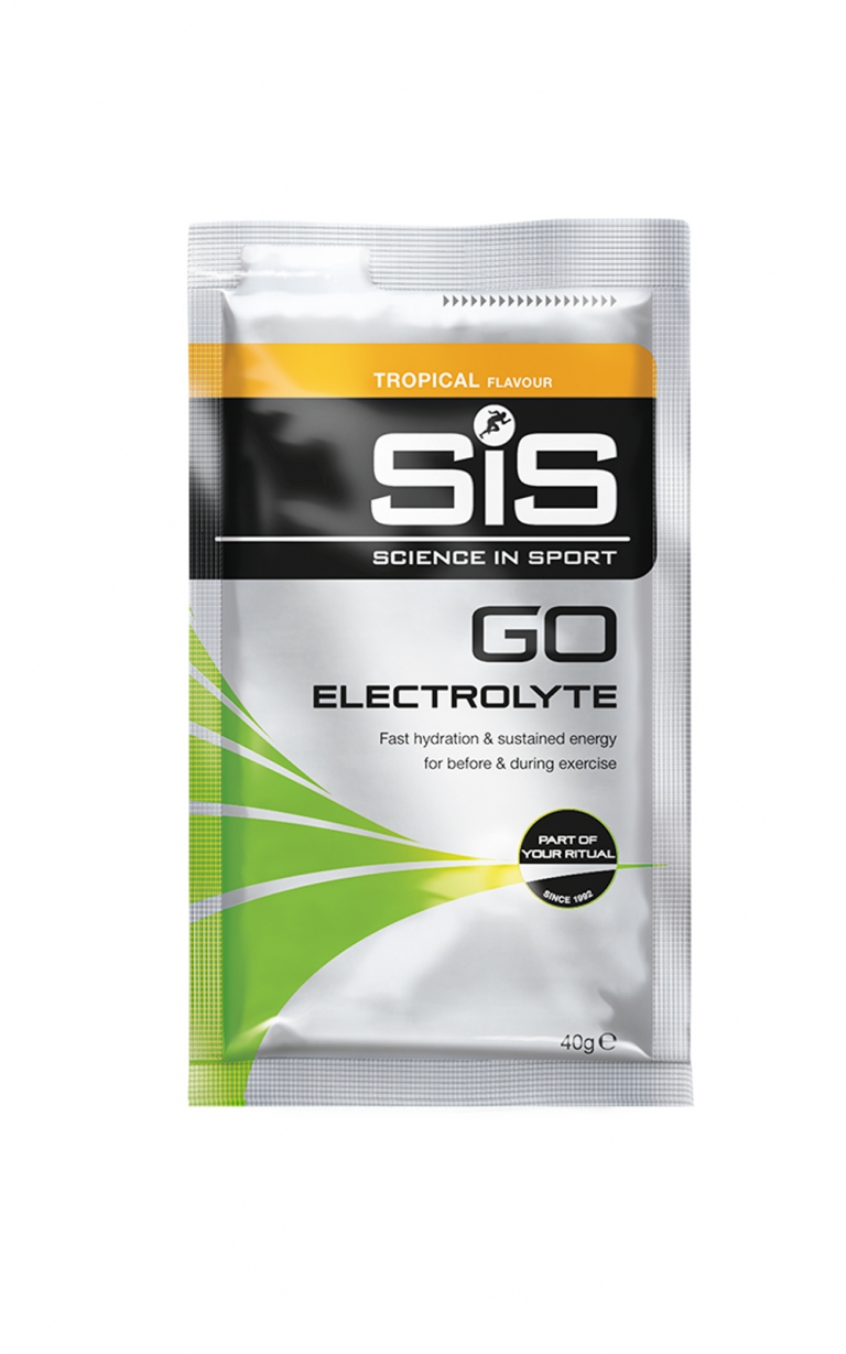 Напиток углеводный с электролитами SiS Go Electrolyte, 40 грамм
