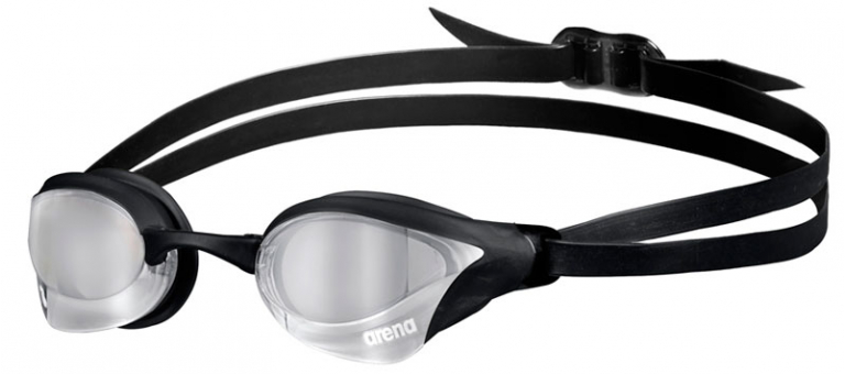 Очки для плавания Arena Cobra Core Swipe Mirror Black/Silver - 550