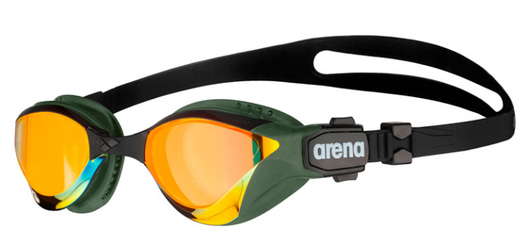 Очки для плавания Arena Cobra Tri Swipe Mirror Gold/Khaki - 360