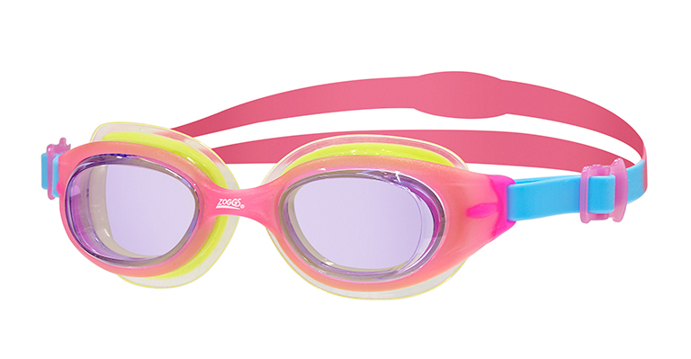 Очки для плавания детские ZOGGS  Little Sonic Air (0-6 лет) Pink/Green