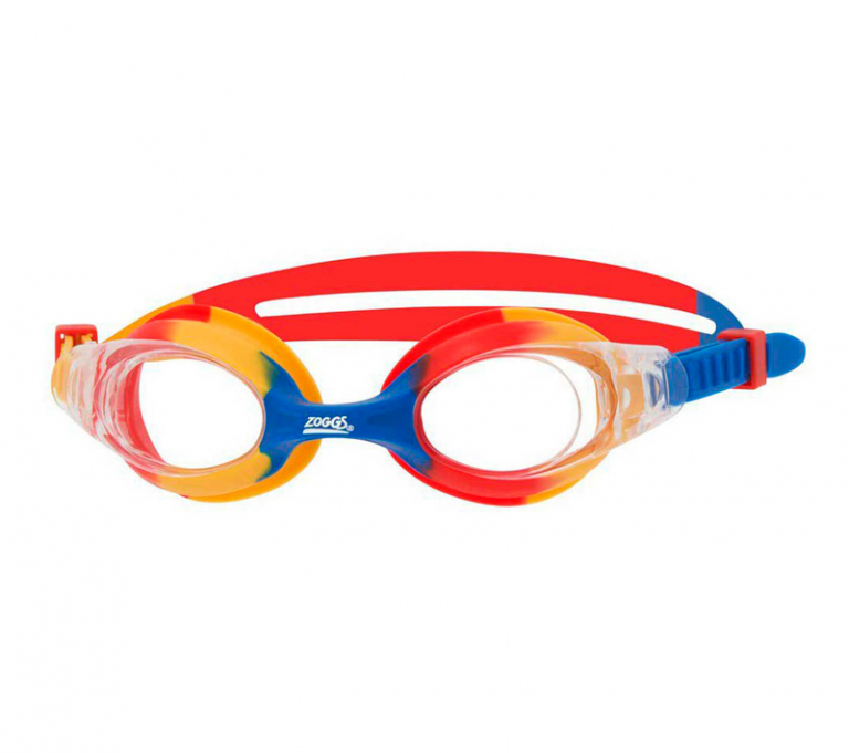Очки для плавания детские ZOGGS Little Bondi (0-6 лет), Clear/Red