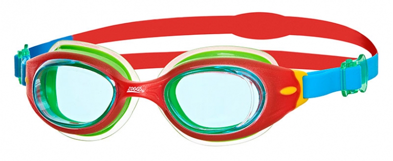 Очки для плавания детские ZOGGS Little Sonic Air (0-6 лет), Red/Blue