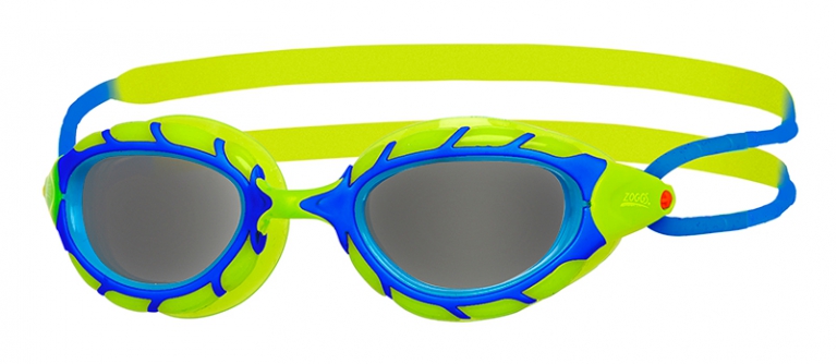 Очки для плавания детские ZOGGS Predator Junior (6-14 лет), Black/Yellow