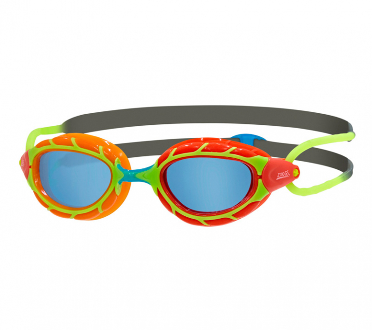 Очки для плавания детские ZOGGS Predator Junior (6-14 лет), Blue/Orange