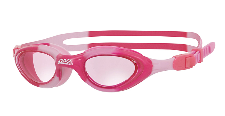 Очки для плавания детские ZOGGS Super Seal Junior (6-14 лет), Pink Tinted