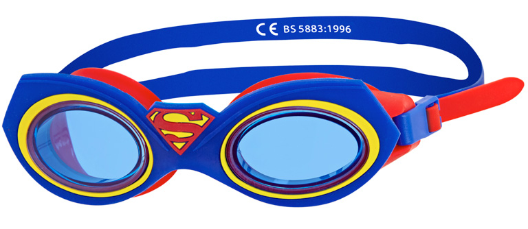 Очки для плавания детские ZOGGS Superman Character (6-14 лет)