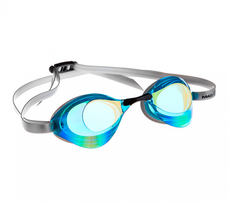 Очки для плавания Mad Wave Turbo Racer II Rainbow