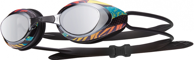 Очки для плавания TYR Black Hawk Racing Mirrored Avictor