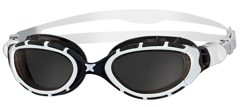Очки для плавания ZOGGS Predator Flex, Black/White