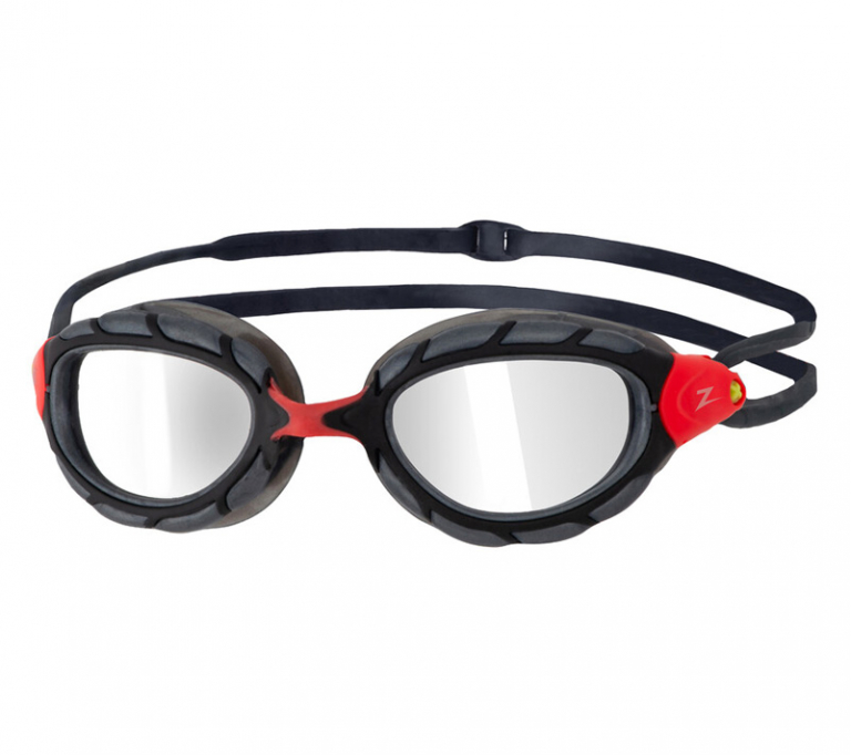 Очки для плавания ZOGGS Predator Titanium, Grey/Red