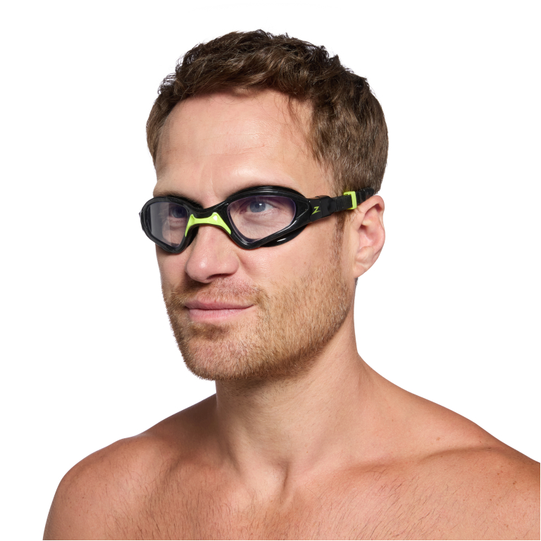 Очки для плавания ZOGGS Spectra, Black/Green