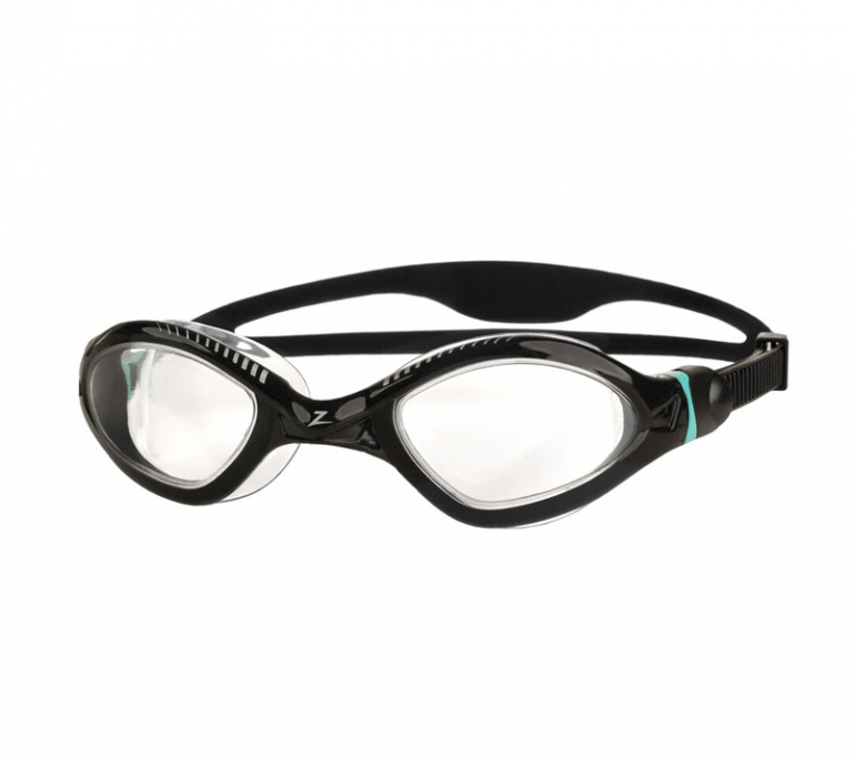 Очки для плавания ZOGGS Tiger LSR+, Black/Clear