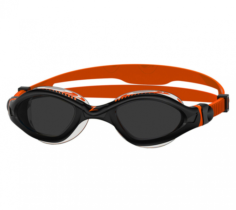 Очки для плавания ZOGGS Tiger LSR+, Black/Orange