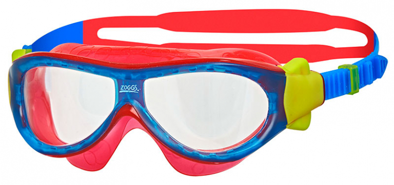Очки-маска для плавания детские ZOGGS Phantom Kids (0-6 лет), Red/Blue