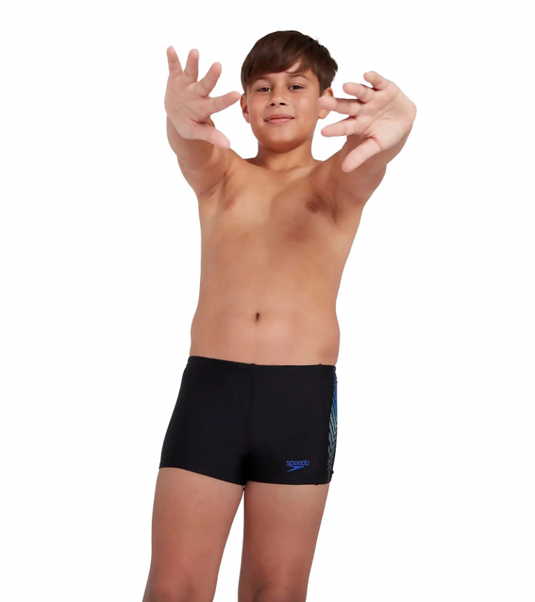 Плавки детские Speedo Plastisol Placement Aquashort Black