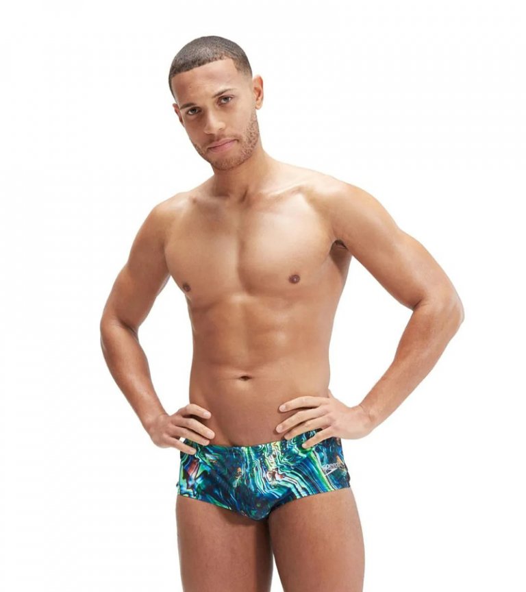 Плавки мужские Speedo 14cm Placement Digital Brief