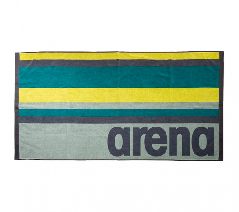 Полотенце хлопковое Arena Beach Towel Multistripes (90 х 170 см)
