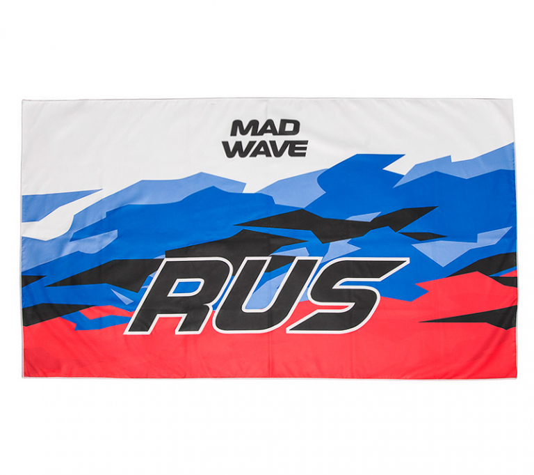 Полотенце из микрофибры Mad Wave Microfiber Towel RUS (80 х 140 см)