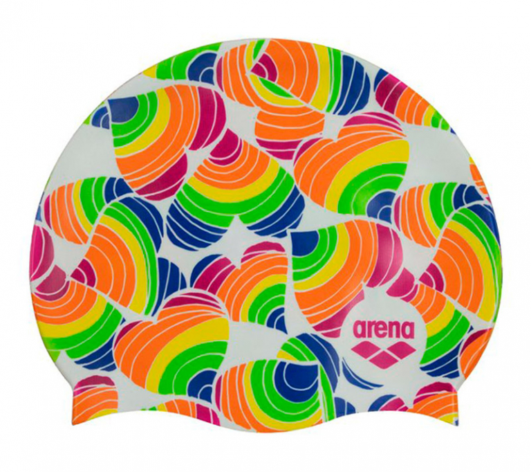 Шапочка для плавания Arena Rainbow Silicone Cap