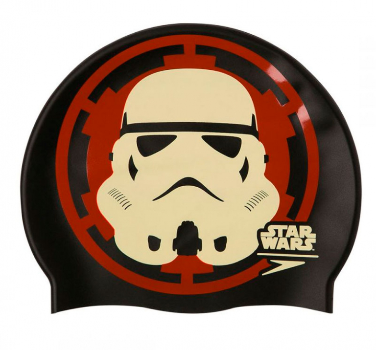 Шапочка для плавания детская Speedo Star Wars Junior Print Cap Stormtrooper (6-12 лет)