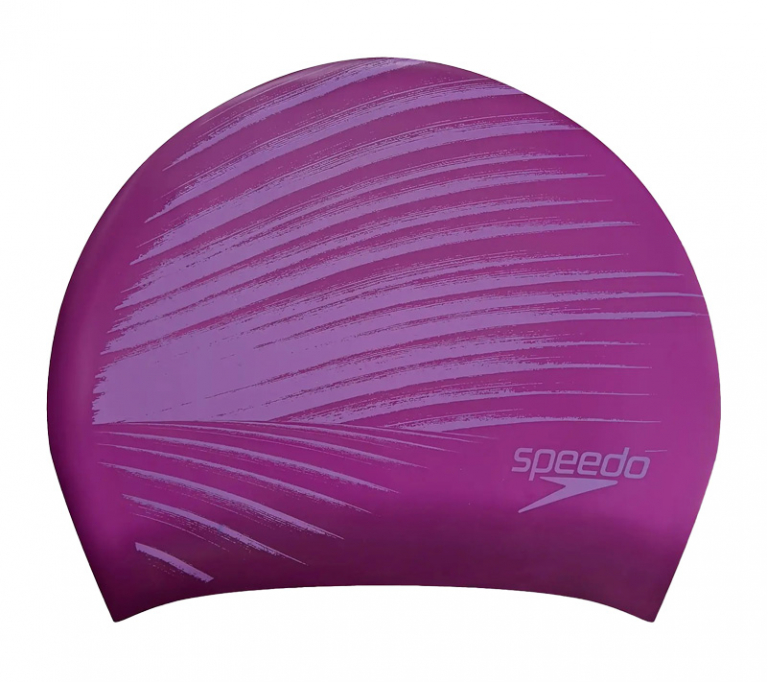 Шапочка для плавания (для длинных волос) Speedo Adult Long Hair Printed Cap