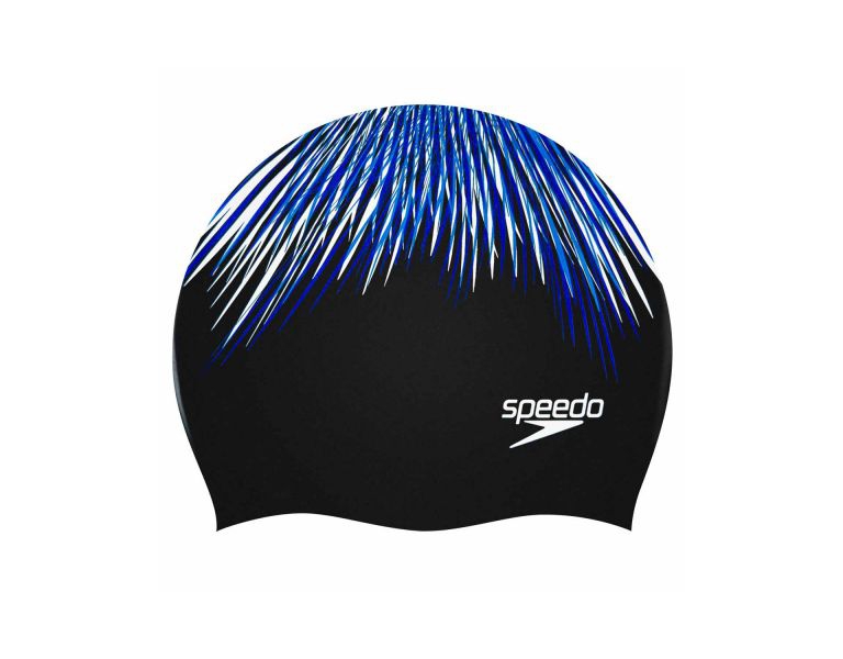 Шапочка для плавания (для длинных волос) Speedo Long Hair Cap Printed