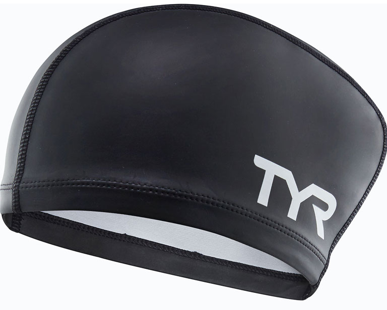 Шапочка для плавания (для длинных волос) TYR Long Hair Silicone Comfort Swim Cap