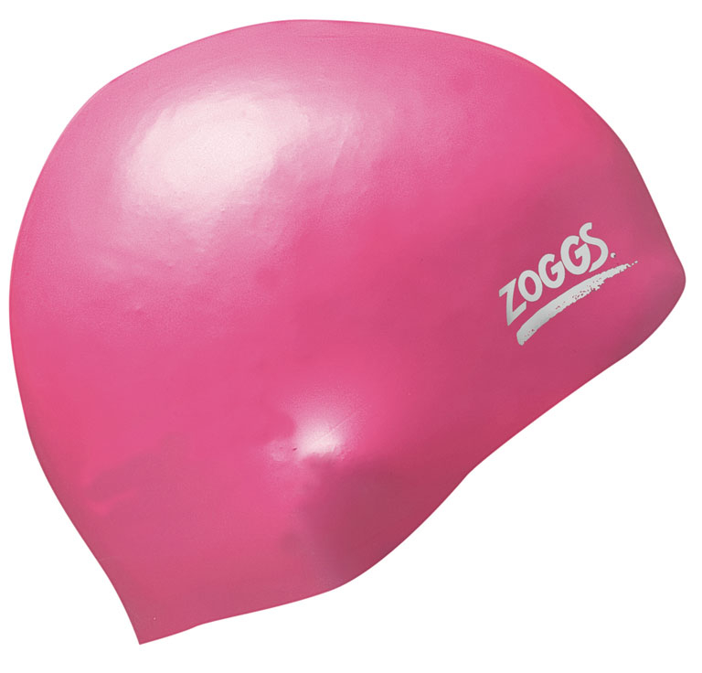 Шапочка для плавания (для длинных волос) ZOGGS Easy-Fit Silicone Cap Pink