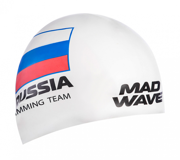 Шапочка для плавания Mad Wave Swimming Team