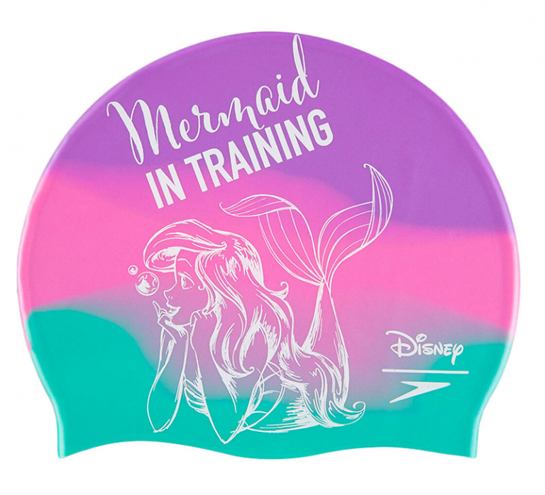 Шапочка для плавания Speedo Disney Little Mermaid Adult Print Cap
