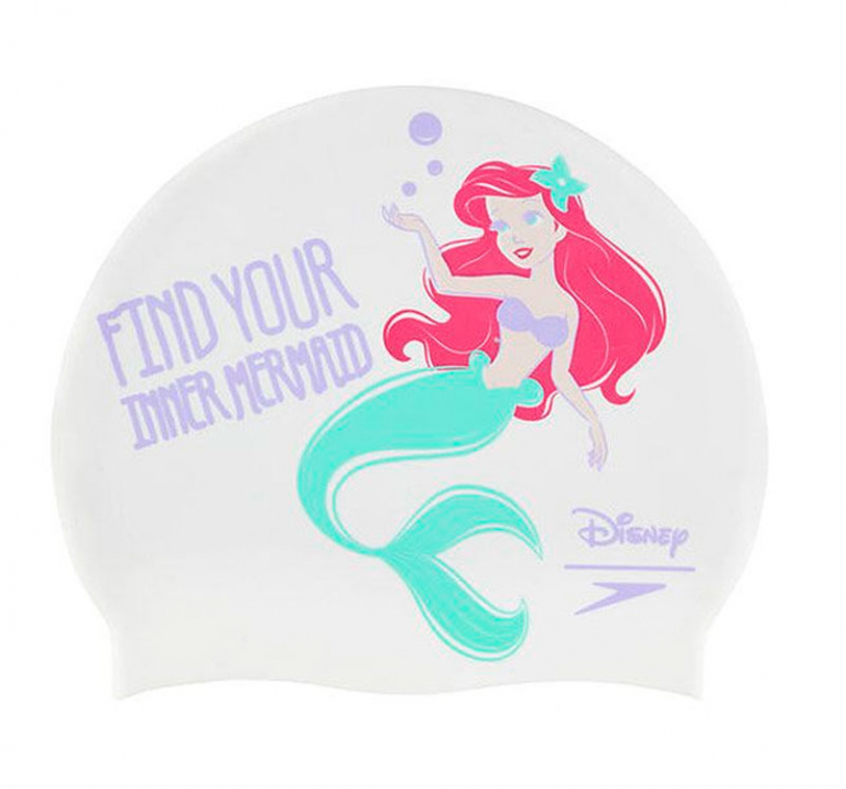 Шапочка для плавания Speedo Disney Little Mermaid Junior Print Cap (6-12 лет)