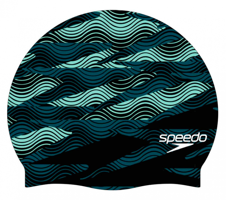 Шапочка для плавания Speedo Printed Silicone Slogan Cap