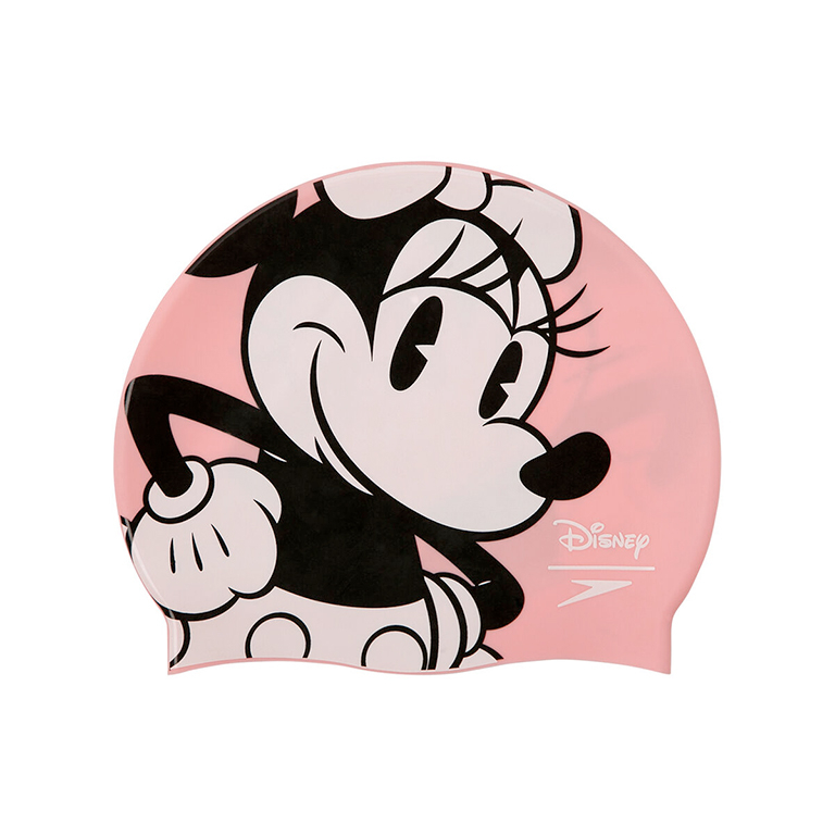 Шапочка для плавания Speedo Slogan Print Cap Minnie Mouse Disney Pink - D672