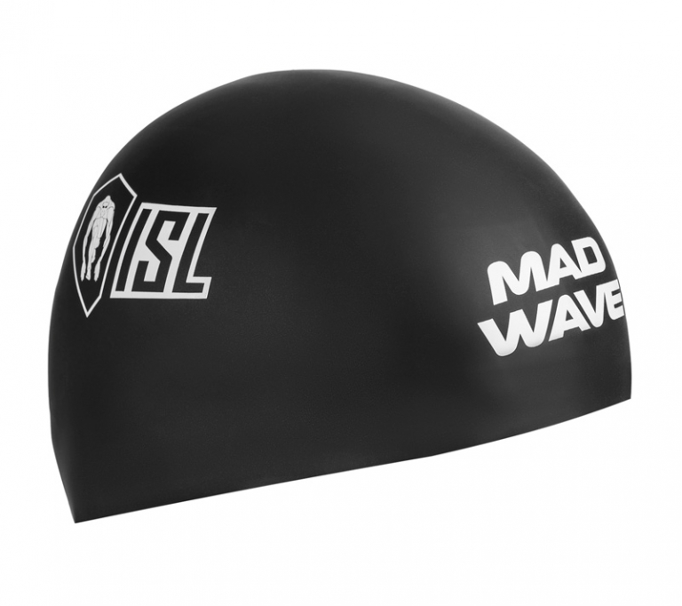 Шапочка для плавания стартовая Mad Wave ISL IRON Morozov