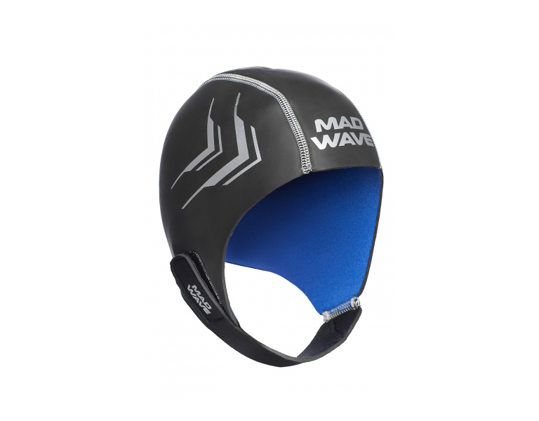 Шапочка неопреновая для плавания в холодной воде MadWave Helmet