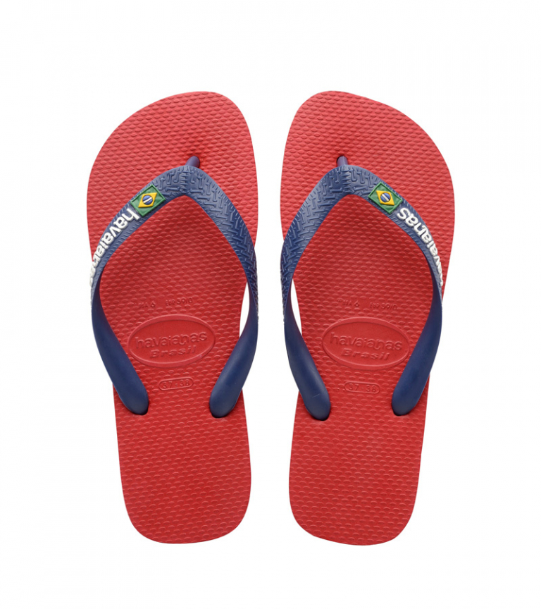 Сланцы мужские Havaianas Brasil Logo Red