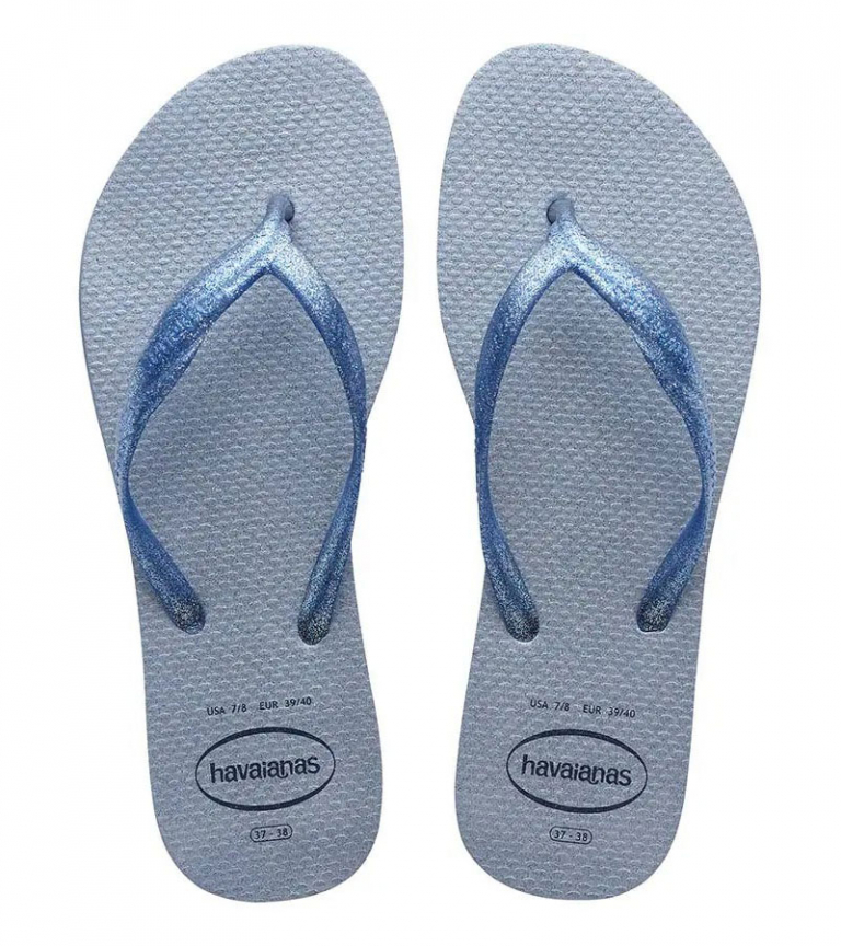 Сланцы женские Havaianas Fantasia Gloss Indigo Blue