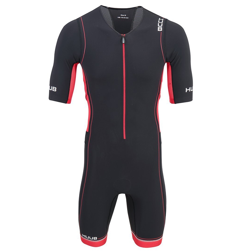 Стартовый костюм для триатлона мужской с велопамперсом (трисьют) HUUB Core Long Trisuit