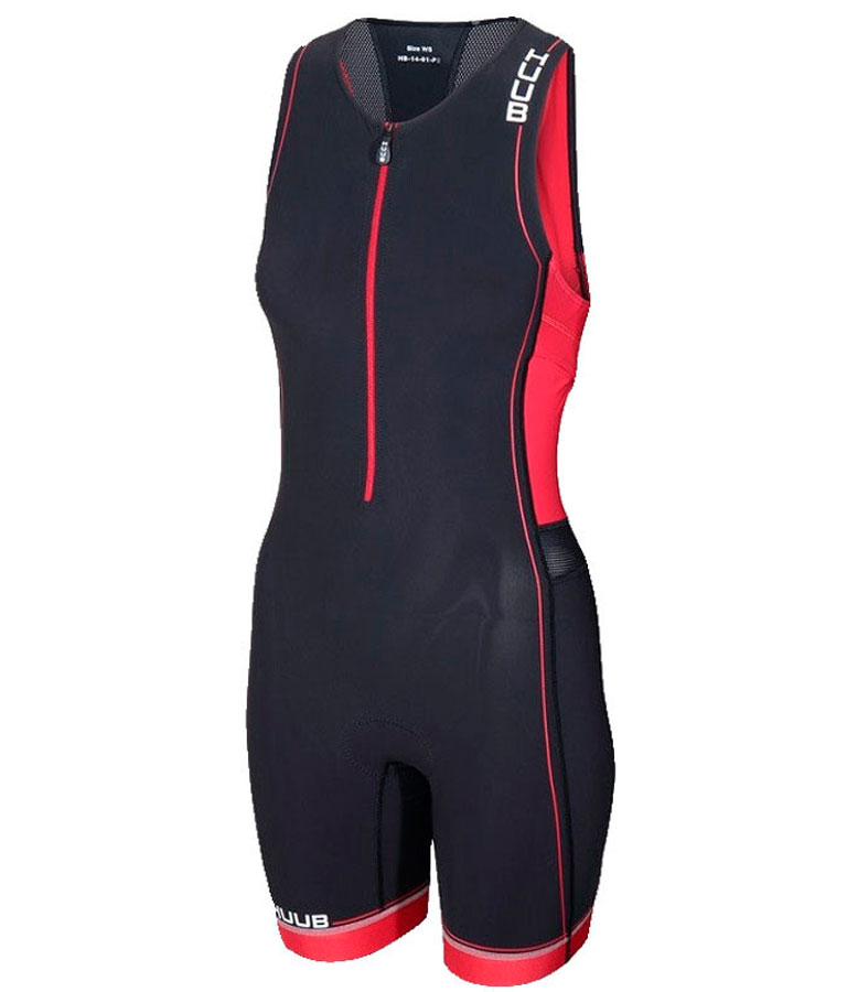 Стартовый костюм для триатлона женский с велопамперсом (трисьют) HUUB Core Trisuit