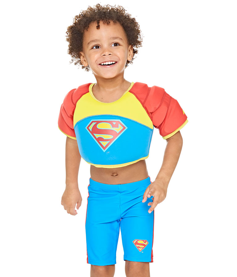 Топ детский с поплавками для обучения плаванию ZOGGS Superman Water Wings 