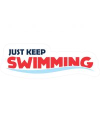 Наклейка Proswim Just Keep Swimming