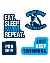 Наклейки Proswim Swim Now, 4 шт
