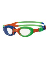 Очки для плавания детские ZOGGS Super Seal Little (0-6 лет), Clear/Green