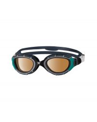 Очки для плавания ZOGGS Predator Flex Polarized Ultra, Black/Green
