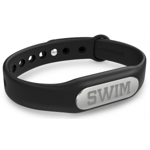 Xiaomi Фитнес-браслет Mi Band с гравировкой "SWIM" ("Плавание")